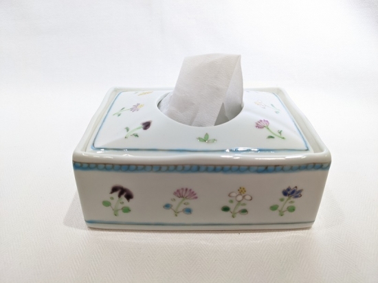 藍水　ティッシュ入れ 藍水セレクトショッピング